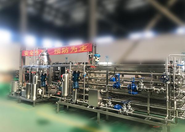 Quality 60t/D UHT Sterilizer Machine Dairy Milk Complete Processing Line Energy Saving for sale