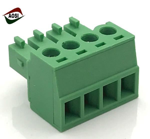 Quality Terminal Block Femal part in pitch 3.5mm KF15EDGK-3.5 for sale