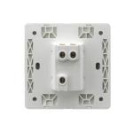 Fireproof PVC Door Exit Push Button NO NC COM Plastic Series Back Box Optional