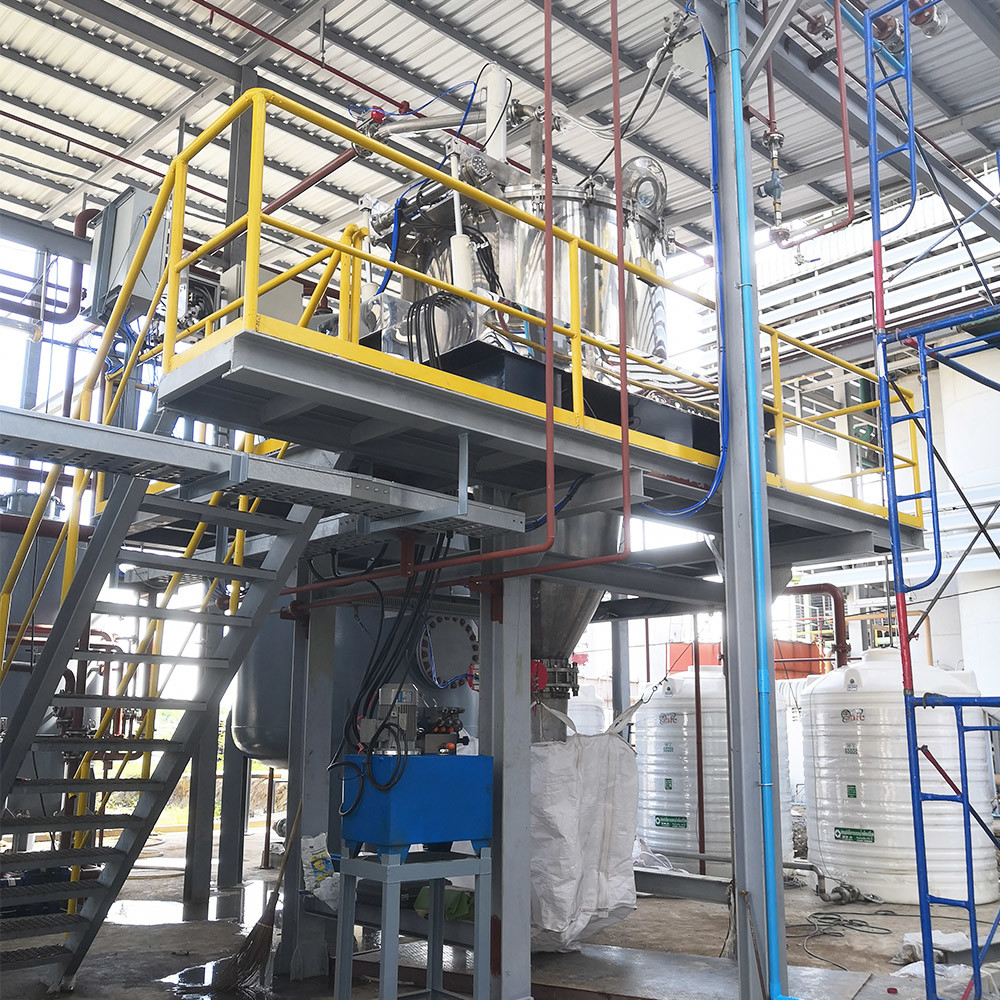 Pgz Series Fully Automated Vertical Sanitary Bottom Discharge Scraper Centrifuges