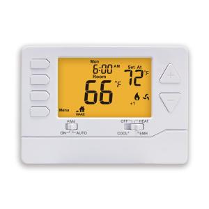 Riseem NTC Sensor 24V LCD 2 Heat 1 Cool Programmable Central Best Home Thermostat