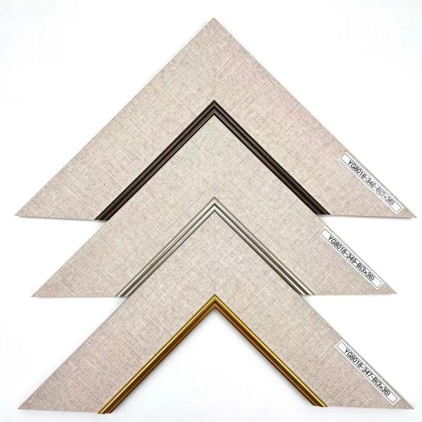 Quality Custom Design PS Frame Moulding Digital Printing picture frames for canvas paintings for sale