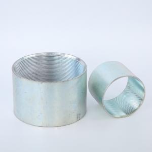 China 6 IMC Rigid Conduit Pipe Coupling Up To 12 Inch Electro Galvanized NPT Threads wholesale