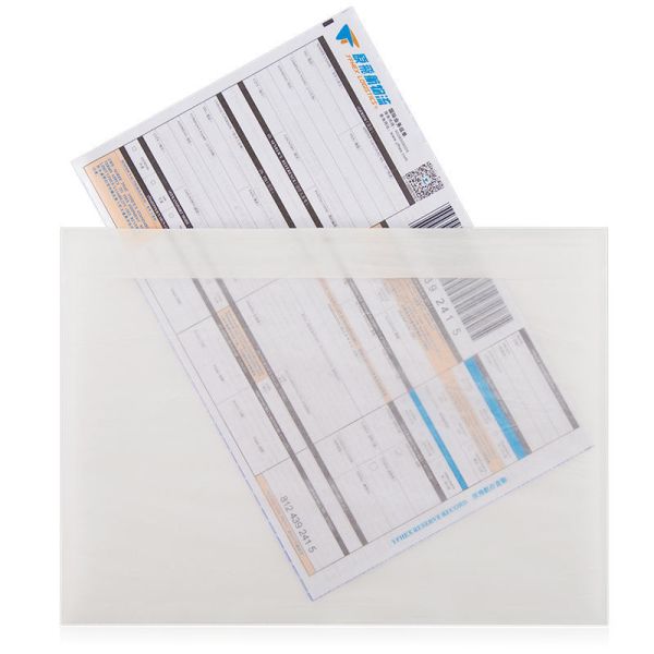 Biodegradable Invoice Enclosed Envelope Translucent Packing List Enclosed