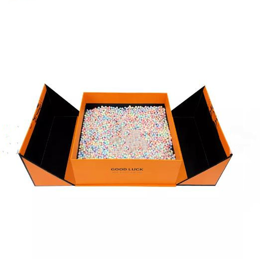 Paperboard Medicine Packaging Box Embossing Magnet Gift Box Rigid