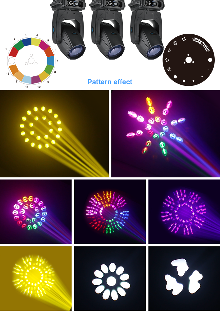 230W 7r Sharpy Beam Moving Head Stage DJ Show Light IP44 Rating and Bulb Light Source