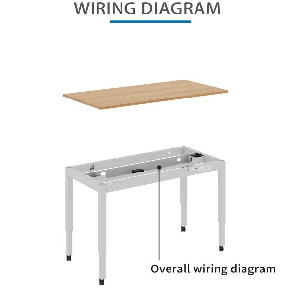 Customized Size Uplift Motorized Adjustable Desk Must-Have for Office Furniture Solutions