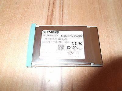 Quality 6ES7952-1KS00-0AA0 Siemens  memory card for S7-400, long design, 5V Flash EPROM, 16 Mbyte for sale