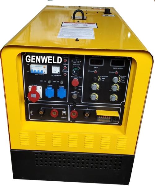 Diesel Engine Driven Pipeline Welding Machine WD400-Ⅱ 400A With Dual Operator