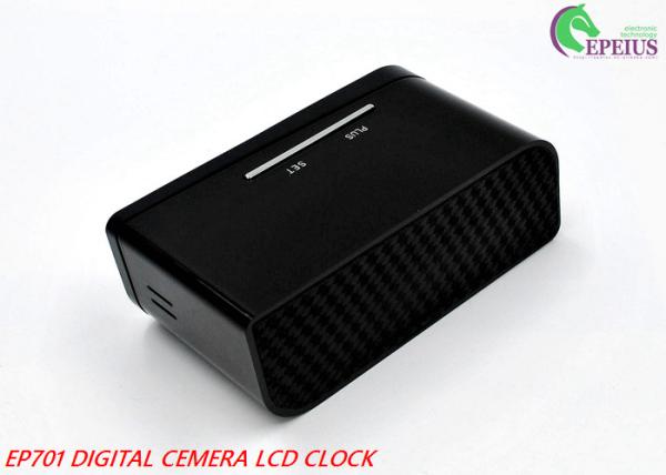 Quality 12 Hours Recording Clock With Hidden Camera , Hidden Wireless Security Cameras for sale
