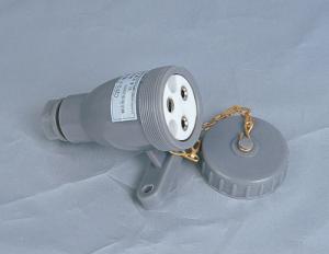 marine socket CZF3-2 nylon marine socket 500V marine plug and socket with switch