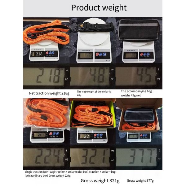 Custom Multi Functional Pet Leash Hands Free Dog Leash And Collars Set