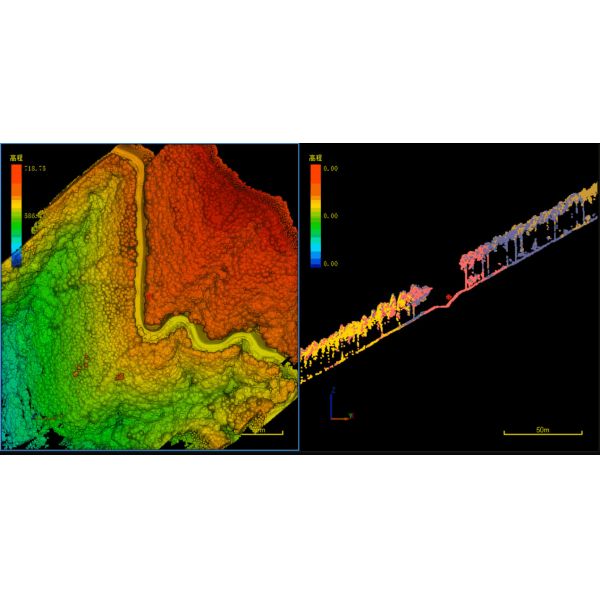 W50 LiDAR System Compact Powerful Mapping Tool Compatible To DJI M300 M350