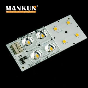 CRI80 White LED Street Light Module 121x49mm 5050 8PCS Led Chip Zhaga Module