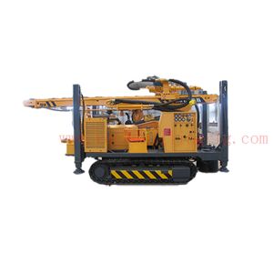 Multi Function Water Well Drilling Machine 400m Crawler Mounted 112kw