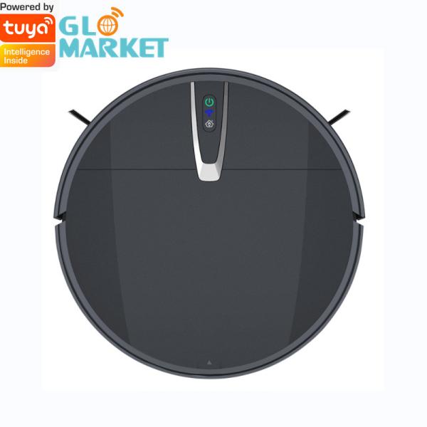 Quality Glomarket Smart Robot Vacuum Cleaner Tuya Wifi House Cleaner With Wifi Laser Navigation 2000PA Suction Vacuum Robot for sale