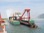 8 inch to 26 inch Hydraulic Cutter Suction Dredging Vessel with Spud Carriage