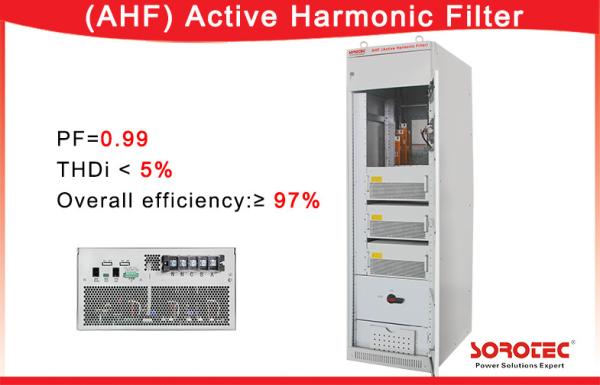 Quality 35A/50A/60A 400V/690V Electrical Harmonic Filter APF with Touch Screen Module Display Interface for sale