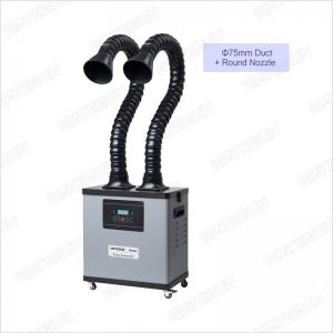 China Electric Laboratory Fume Extractor / Dust Extraction Equipment with Large Aluminum Nozzles on sale