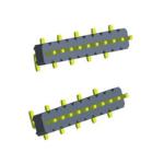1.27mm Pin PCB Header Connector Dual Row Right Angle SMT High Precision