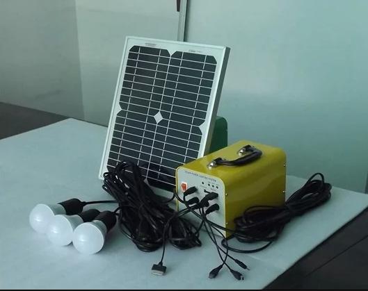 Quality Hot design 2015~ Mini solar power system 10W for DC and USB output with LED lighting, DC fan, mobile  charging for sale