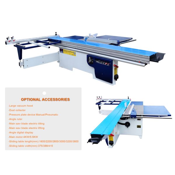 45/90 Degree Automatic Horizontal Wooden Furniture Plywood Sliding Table Panel Saw