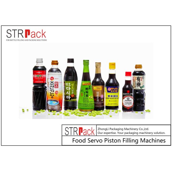 Foodstuff Gravity Automatic Liquid Filling Machine AC220V 5000ml