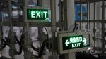 Ra≥70 5000K IP66 Explosion Proof Emergency Lamp Embedded Safety Exit Indicator