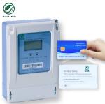 White 5A WIFI Three 3 Phase Electric Sub Meter Digital With Data Storage 0