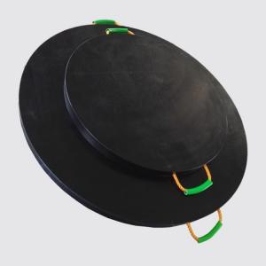 China Round Outrigger Pads HDPE Portable Temporary Mobile Truck Plastic Foot Pads wholesale
