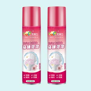 China Magic Bubble Bombs Quick Foaming Bathroom Toilet Cleaner Spray 450ml on sale