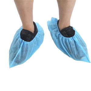 China Disposable Non Woven Boot Cover Non Slip Booties Coverings on sale