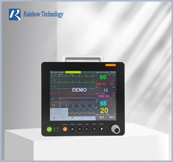 Quality Gas Module Modular Patient Monitor 17 Languages With Human Voice Alarm for sale