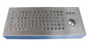 China Compact Format Industrial Keyboard Stainless Steel 84 Keys For Desktop on sale
