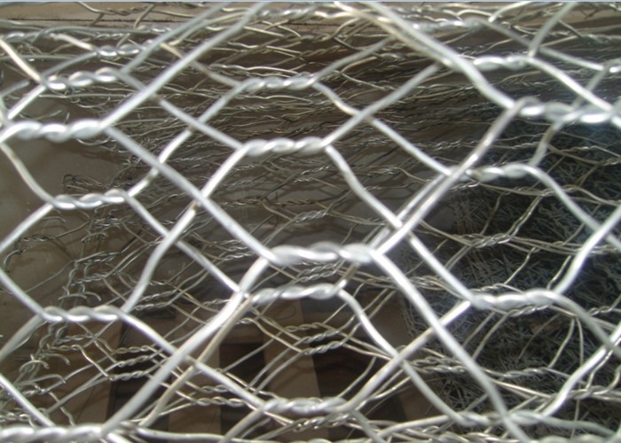 China Flexible And Permeable Stone Container / Hexagonal Gabion Basket wholesale