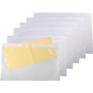 Polyethylene Adhesive Packing Slip Pouch Biodegradable Self Adhesive Shipping