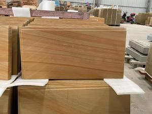 China Wood Pattern Sandstone Wall Cladding Panels wholesale