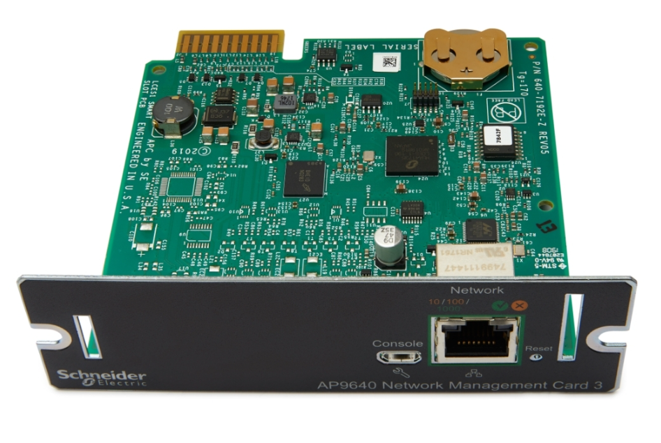 Schneider AP9640 UPS Network Management Card 3