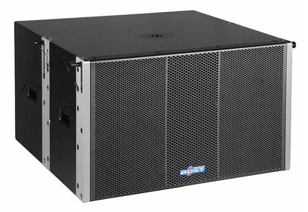 Quality 4 ohms double 12 inch high qualiy subwoofer line array speaker LA2208B for sale