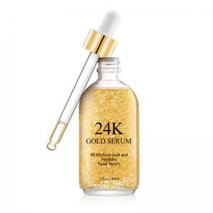 China Super Hydrating Skin Repair Essence / 24k Gold Face Serum Brighten Skin Tone wholesale