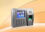 3.5 Inch TFT LCD Fingerprint biometric access control devices With Webserver ,