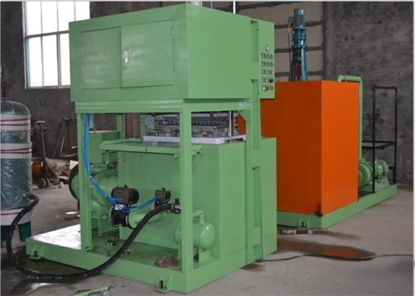 Quality 2 Molds Paper Pulp Egg Tray Making Machine Reciprocating Type Easy Operate for sale