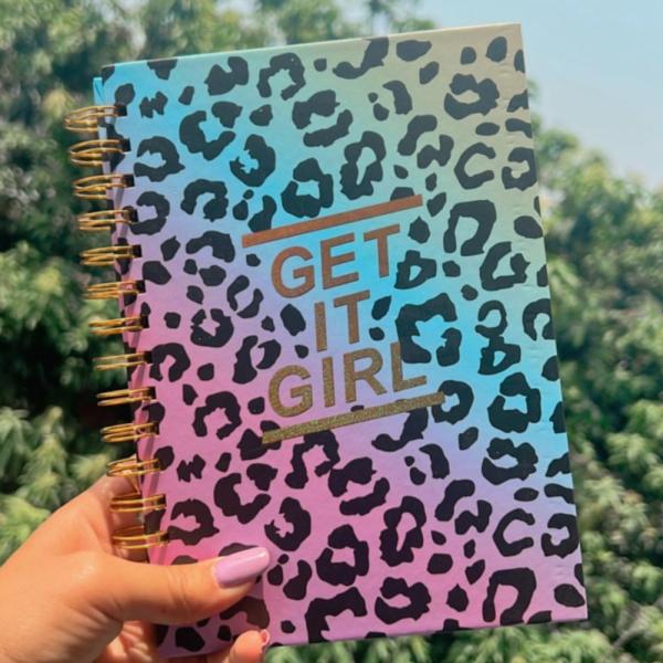 Quality 300 Page Spiral Notebook Printing Private Label A5 A4 Holographic Notebook for sale