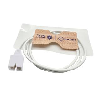 China 7pin Reliable Pulse Oximeter Probes 0.9m TPU Pediatric Spo2 Sensor wholesale