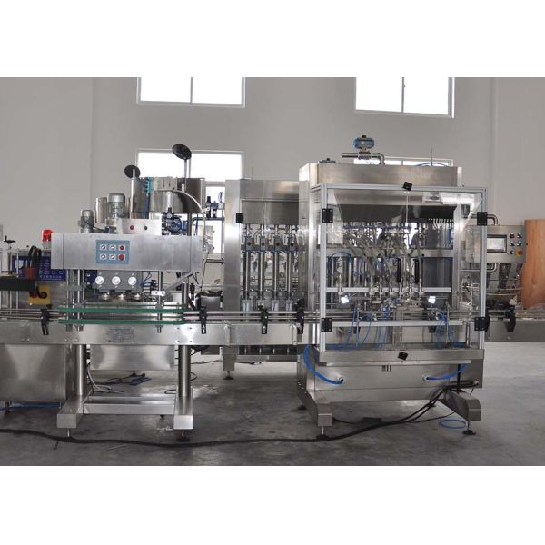 Piston Intellectual Injection Filling Machine For 0.5-5L Bottle / Tin Cans