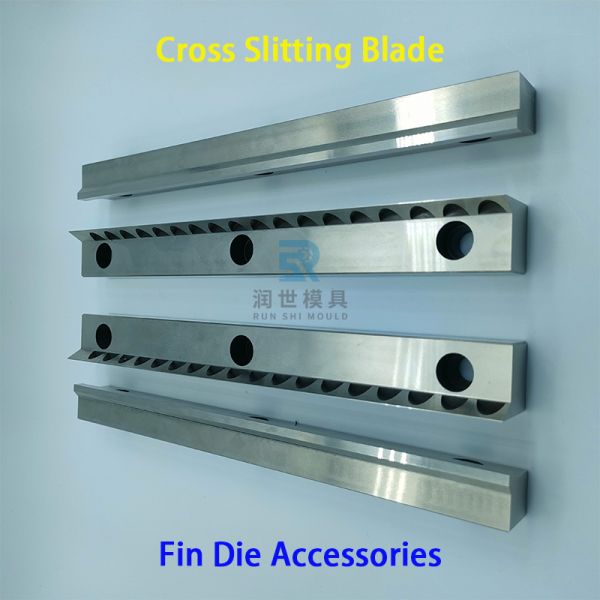 HSS ASP30 Upper Cut Off Blade 3/8 In Fin Die For Cutting Aluminum Foil