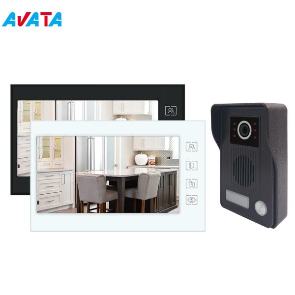 Quality 7 Inch Smart Home Video Door Phone Intercom System and Release with Ui Menu and Picture Memory for sale
