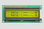 16 * 2 Character LCD Display Module LCX1602A Monochrome LCD Module Parallel Port