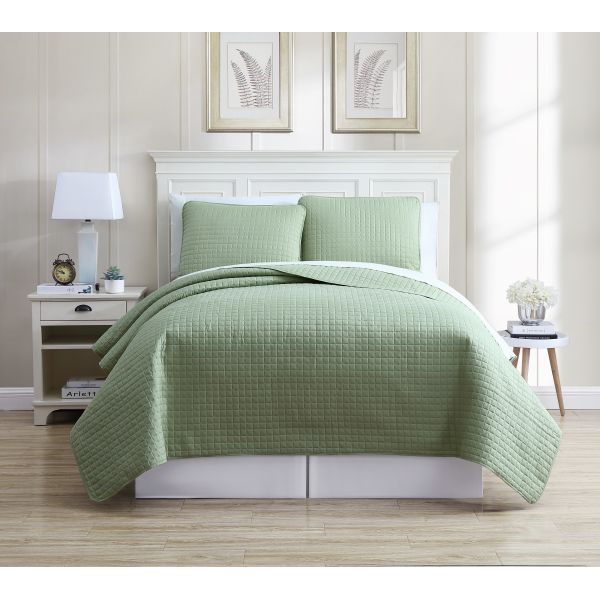 Soft Ultrasonic Bedspread Hypoallergenic Microfiber Quilt Bedspread With