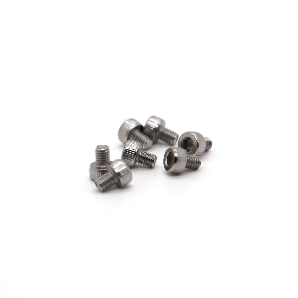 M0.5-M3 Carbon Steel Zinc Flake Coated Precision Micro Screws for Elevator Systems Customized Service
